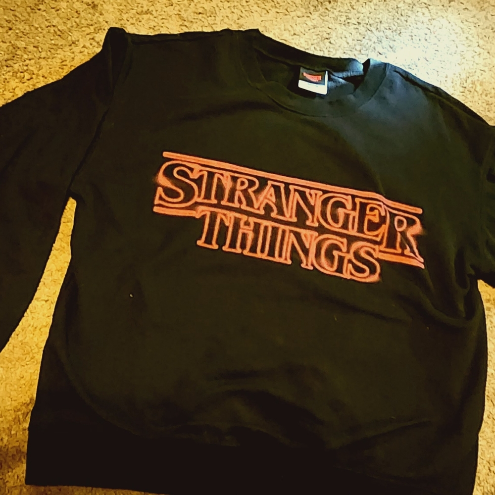 Stranger Things Long Sleeve Sweatshirt Netflix Official Merchandise